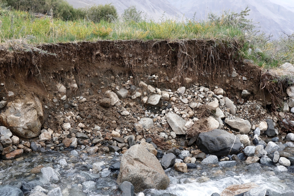 Mountain,Streams,In,Gilgit-baltistan,Cause,Soil,Erosion.